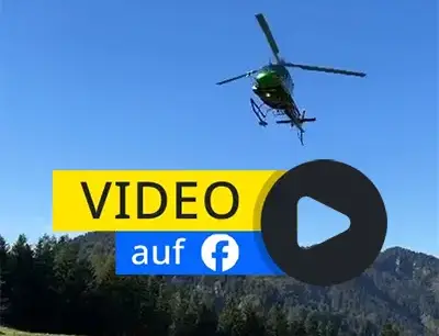 Vorschaubild unseres Videos Hubschraubertransport