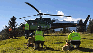 Vorschaubild unseres Videos Hubschraubertransport